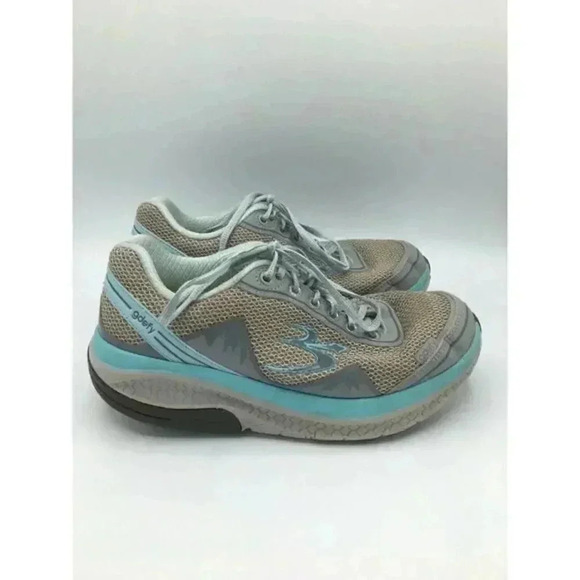 Gdefy Gravity Defyer Ion Orthotic Walking Shoes Gray‎ Womens Size 6.5  - Picture 3 of 8